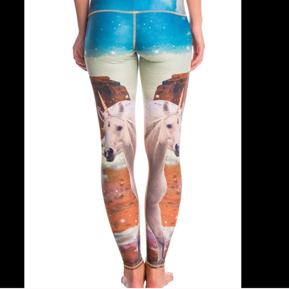 New w/ tags Teeki leggings - unicorn wrangler
